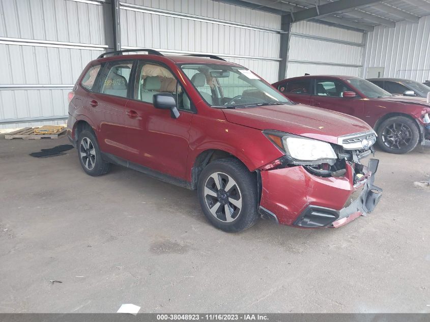 2017 SUBARU FORESTER 2.5I - JF2SJABC2HH576299