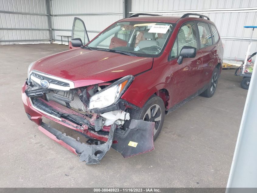 2017 SUBARU FORESTER 2.5I - JF2SJABC2HH576299