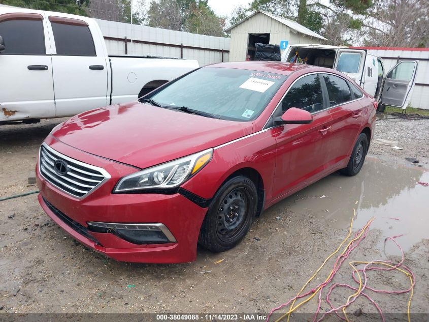 2015 HYUNDAI SONATA SE - 5NPE24AF3FH253688