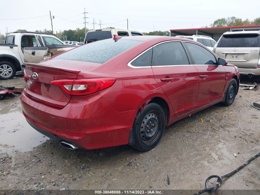 2015 HYUNDAI SONATA SE - 5NPE24AF3FH253688