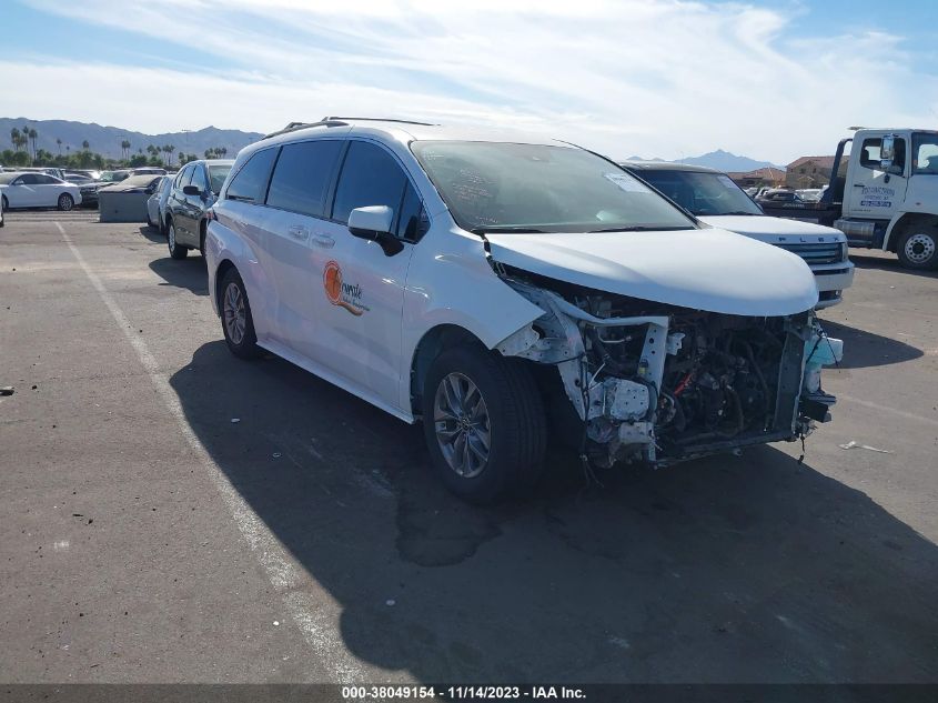 5TDKRKEC1NS083102 2022 TOYOTA SIENNA, photo no. 1