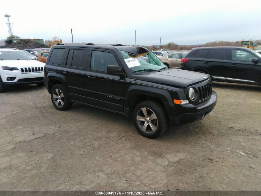 2017 JEEP PATRIOT LATITUDE - 1C4NJRFB2HD179209
