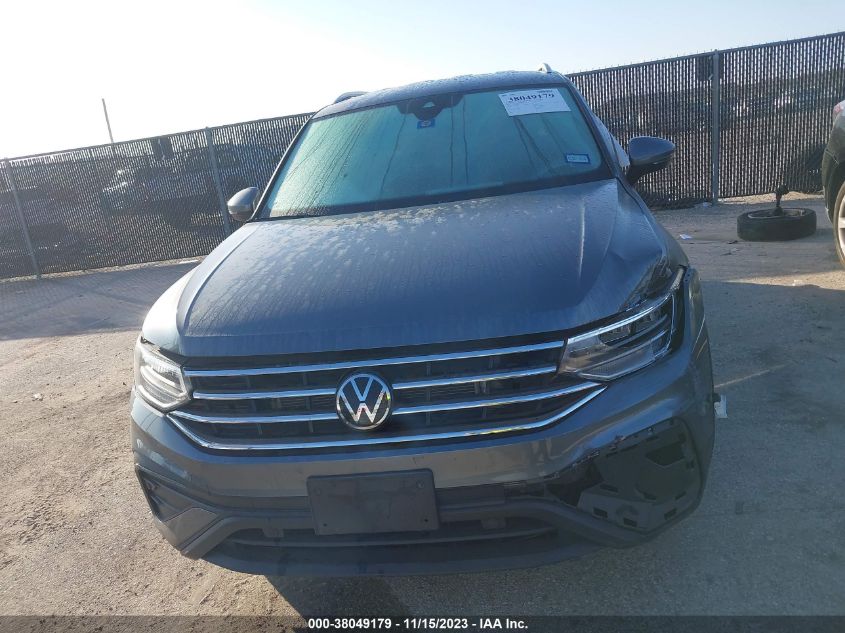 2022 VOLKSWAGEN TIGUAN SE - 3VV3B7AX2NM069449