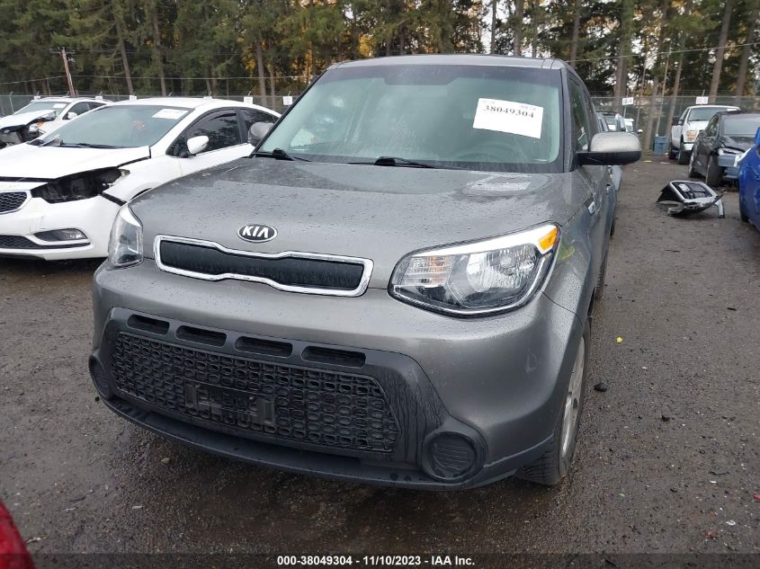 2016 KIA SOUL - KNDJN2A26G7387964