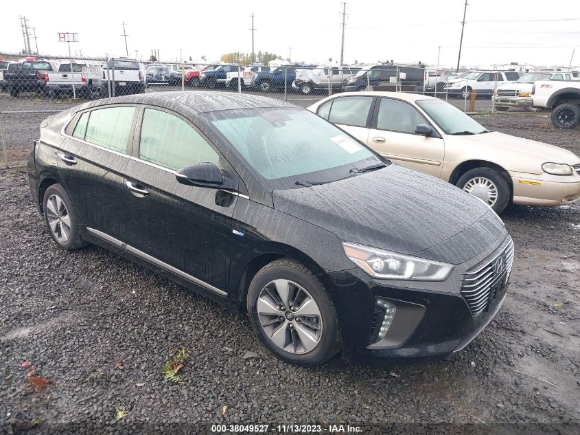 KMHC75LD9KU162320 HYUNDAI IONIQ PLUG-IN HYBRID LIMITED 2019