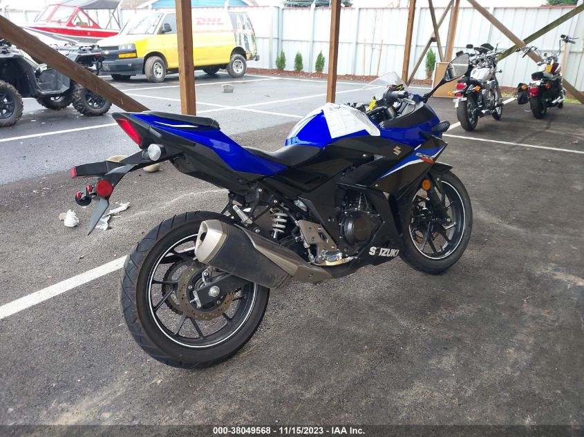 2022 SUZUKI GSX250R LC6DN11A7N1100156