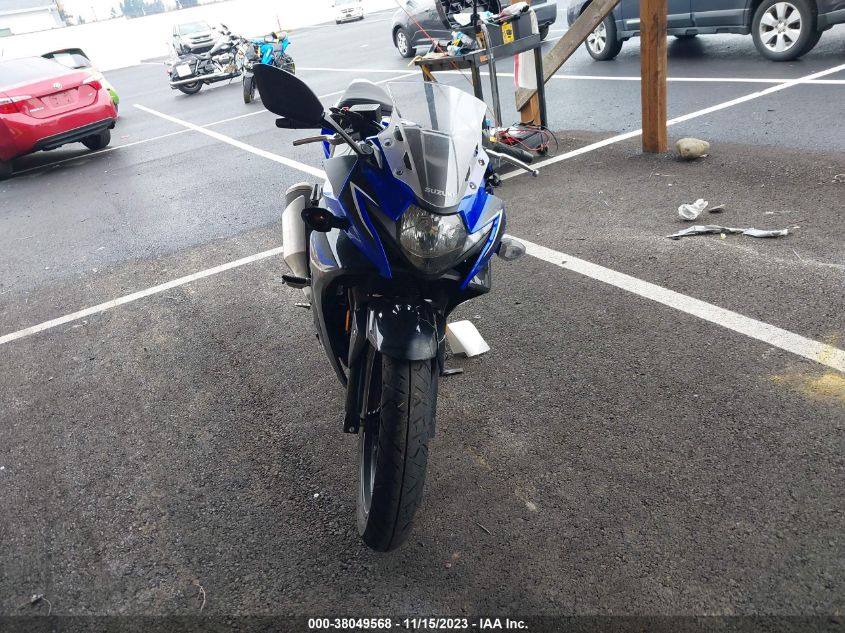 2022 SUZUKI GSX250R LC6DN11A7N1100156