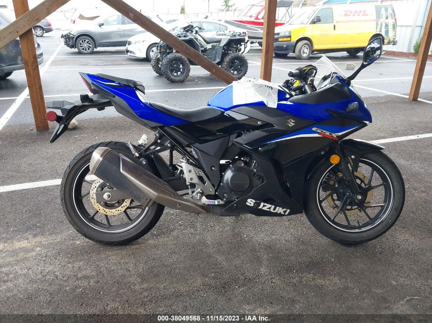 2022 SUZUKI GSX250R LC6DN11A7N1100156