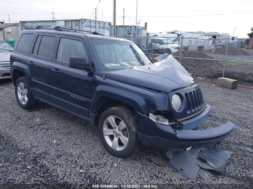 2013 JEEP PATRIOT LATITUDE - 1C4NJRFB6DD185427