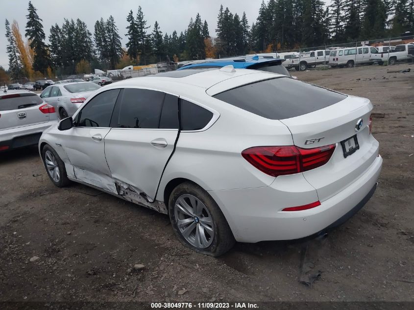 2014 BMW 535I GRAN TURISMO WBA5M2C50ED085710