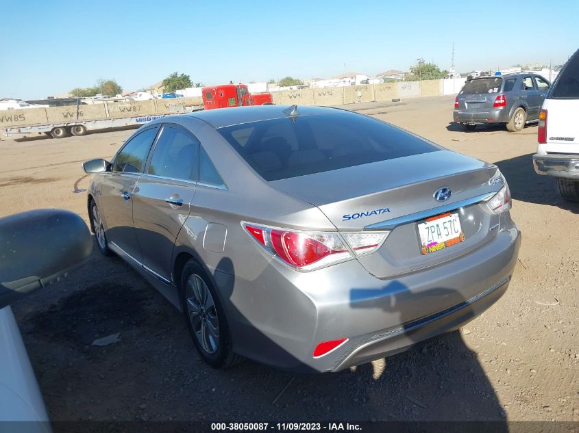 2013 HYUNDAI SONATA HYBRID LIMITED - KMHEC4A42DA101400