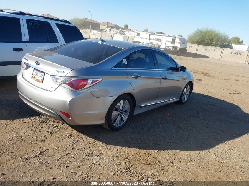 2013 HYUNDAI SONATA HYBRID LIMITED - KMHEC4A42DA101400