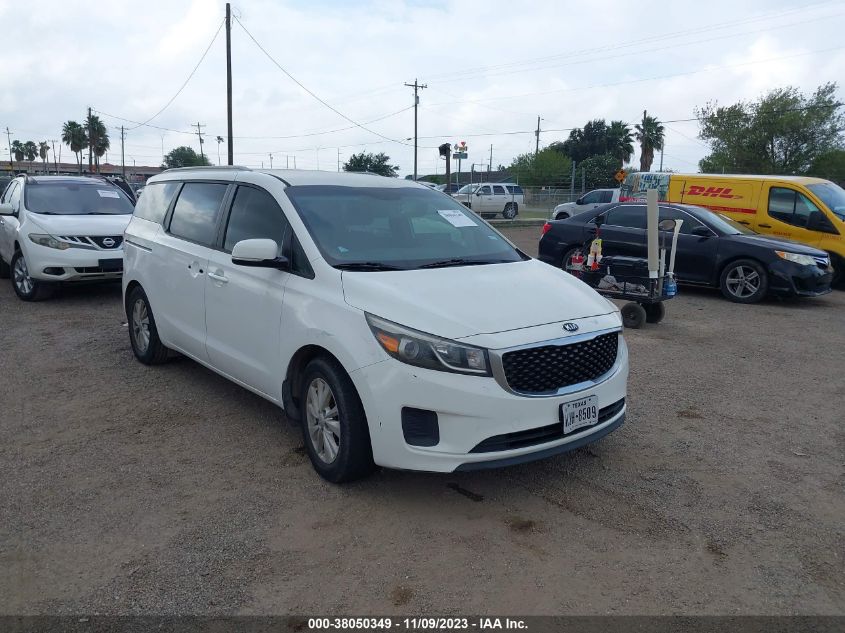 2015 KIA SEDONA LX - KNDMB5C12F6038106