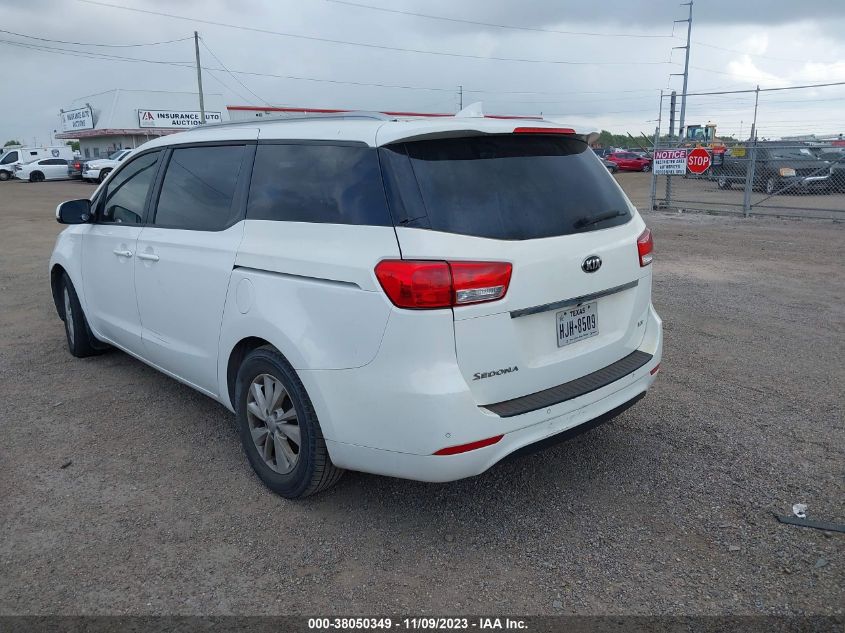 2015 KIA SEDONA LX - KNDMB5C12F6038106