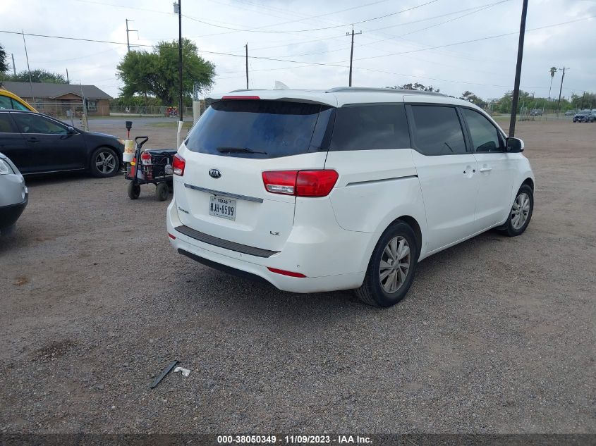 2015 KIA SEDONA LX - KNDMB5C12F6038106