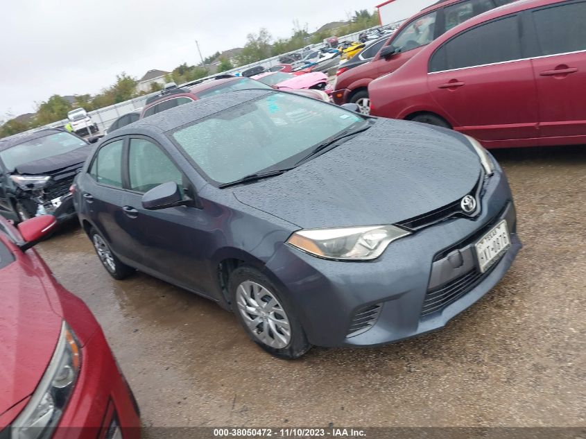 2016 TOYOTA COROLLA LE - 5YFBURHE0GP543382