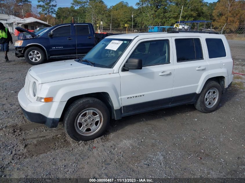 2014 JEEP PATRIOT SPORT - 1C4NJPBA0ED588936