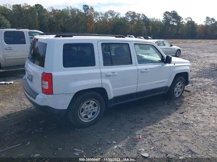 2014 JEEP PATRIOT SPORT - 1C4NJPBA0ED588936