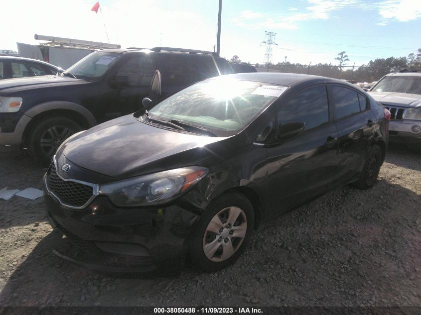 2016 KIA FORTE LX - KNAFK4A68G5487778