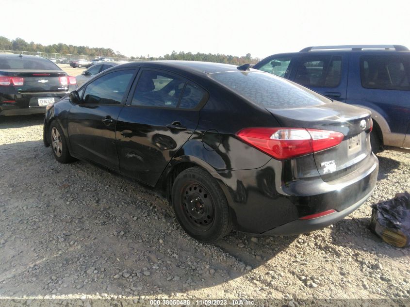 2016 KIA FORTE LX - KNAFK4A68G5487778