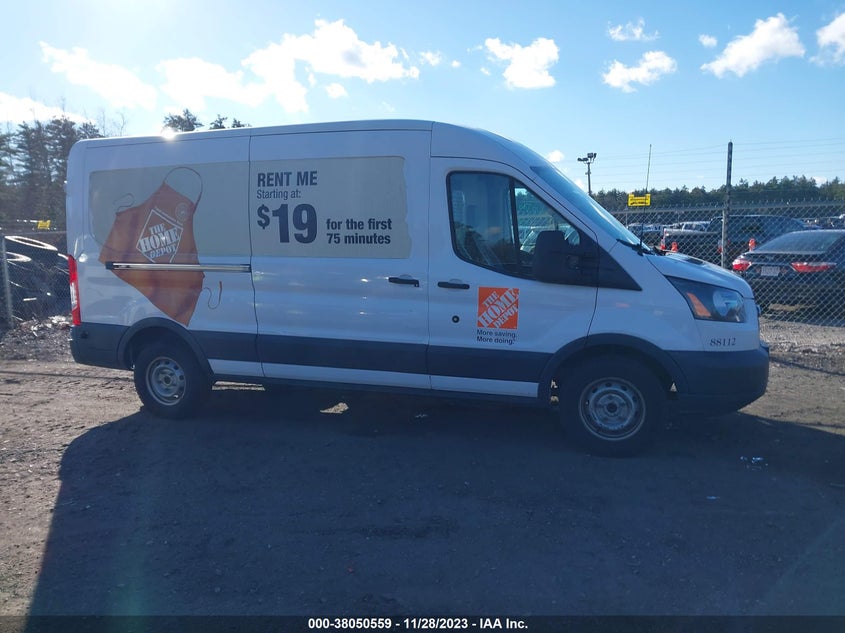 VIN 1FTBW2CM1JKA90573 2018 FORD TRANSIT-350 T-350