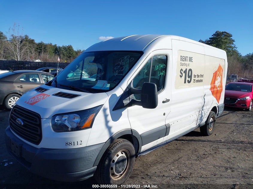 VIN 1FTBW2CM1JKA90573 2018 FORD TRANSIT-350 T-350