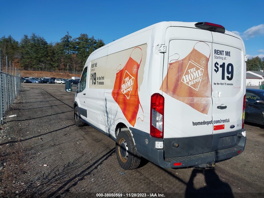 VIN 1FTBW2CM1JKA90573 2018 FORD TRANSIT-350 T-350
