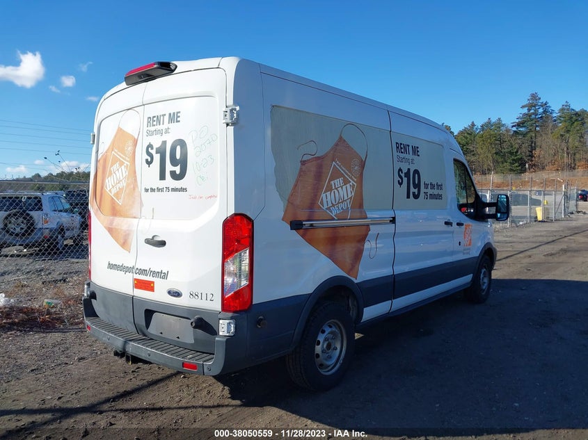 VIN 1FTBW2CM1JKA90573 2018 FORD TRANSIT-350 T-350