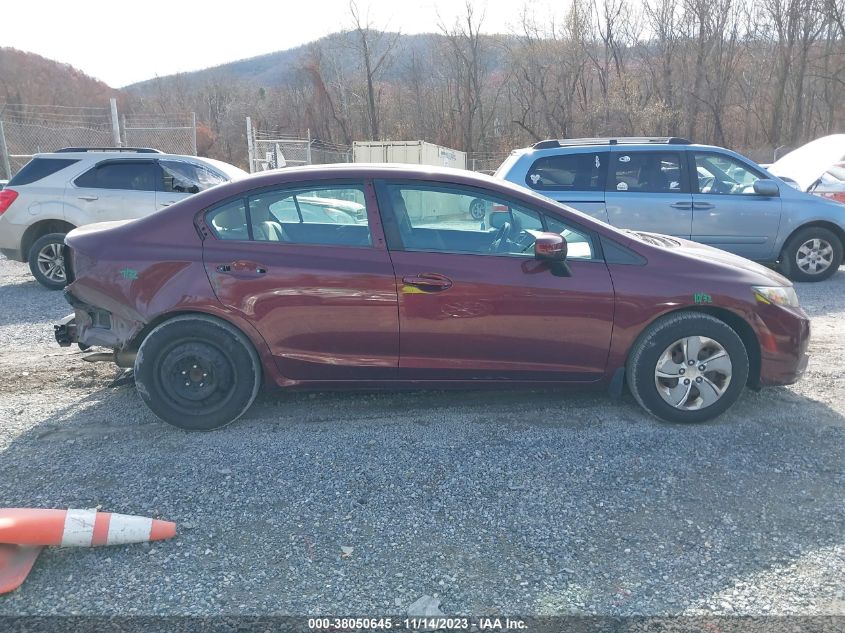 2015 HONDA CIVIC LX - 19XFB2F51FE229192