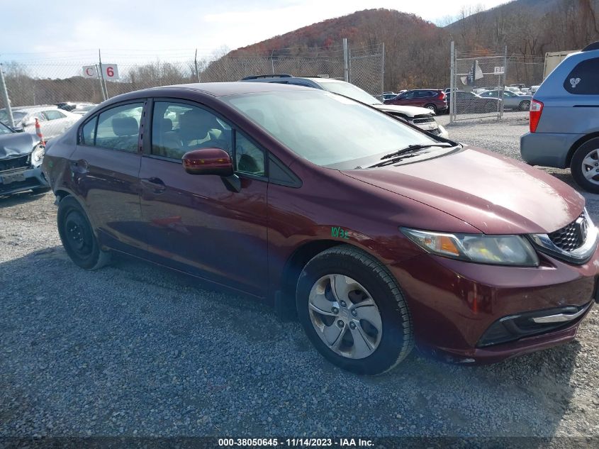 2015 HONDA CIVIC LX - 19XFB2F51FE229192