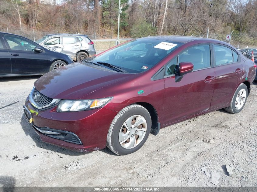 2015 HONDA CIVIC LX - 19XFB2F51FE229192