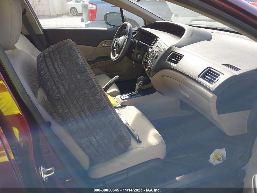 2015 HONDA CIVIC LX - 19XFB2F51FE229192
