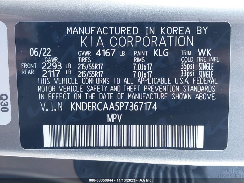 2023 KIA SELTOS EX - KNDERCAA5P7367174
