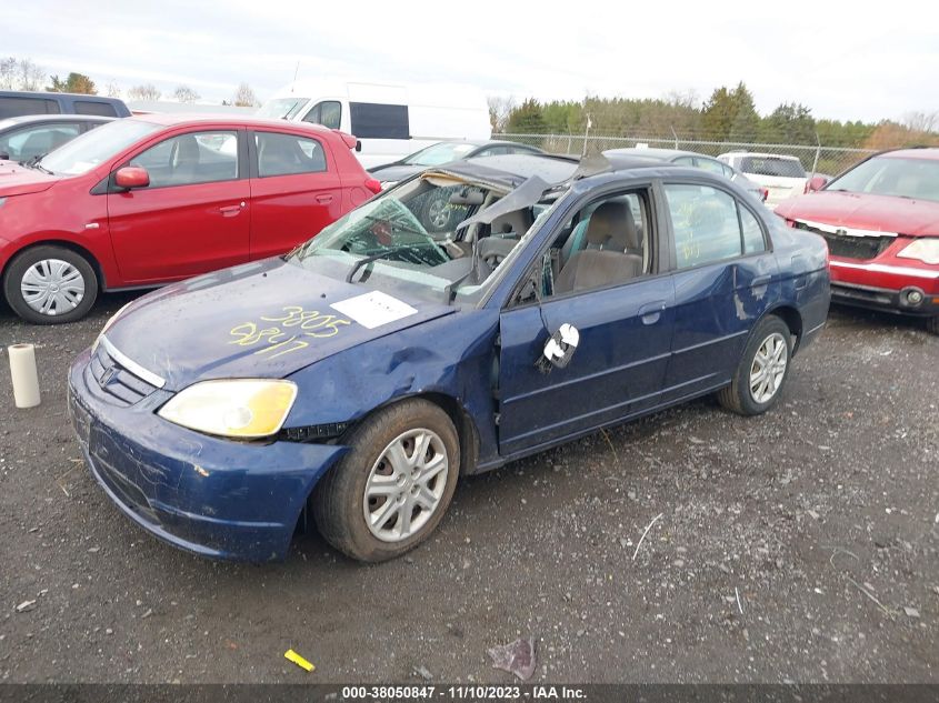 2HGES25793H520720 | 2003 HONDA CIVIC