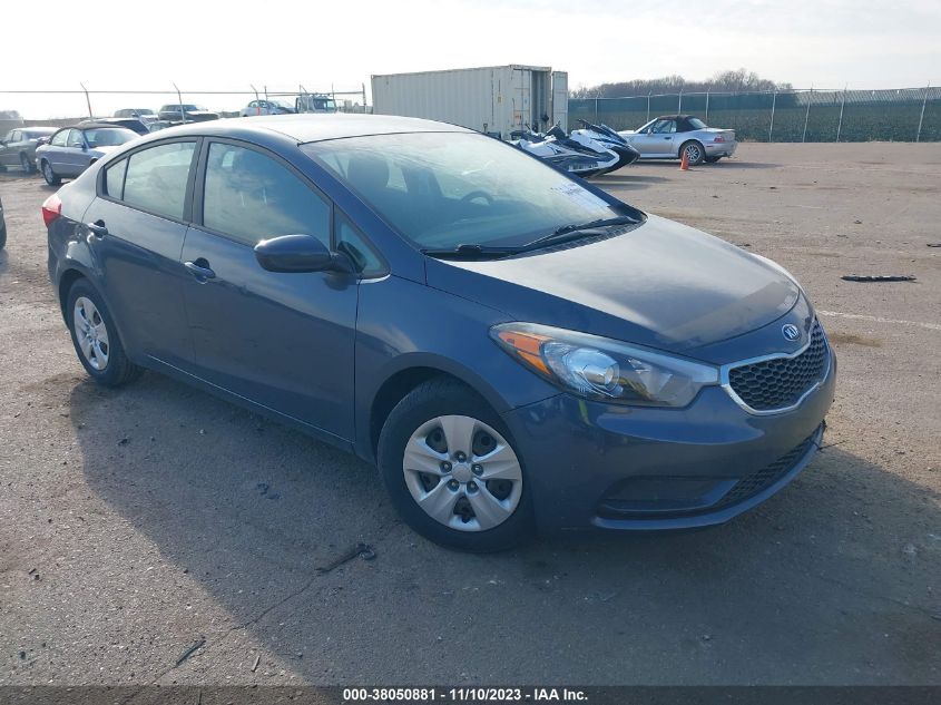2016 KIA FORTE LX - KNAFK4A67G5584079