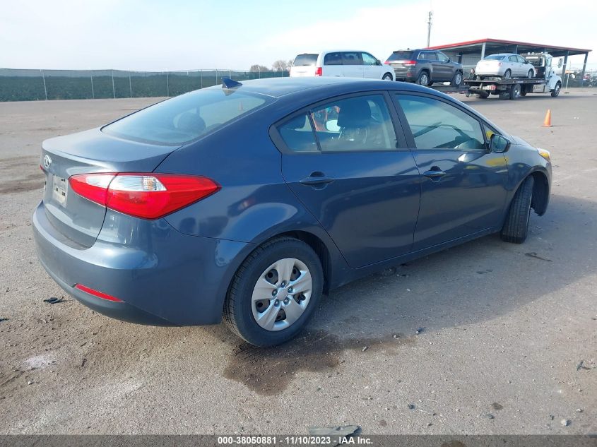 2016 KIA FORTE LX - KNAFK4A67G5584079