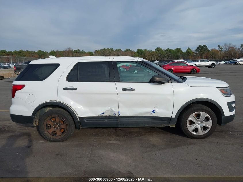 2017 FORD UTILITY POLICE INTERCEPTOR 1FM5K8AR0HGD93346