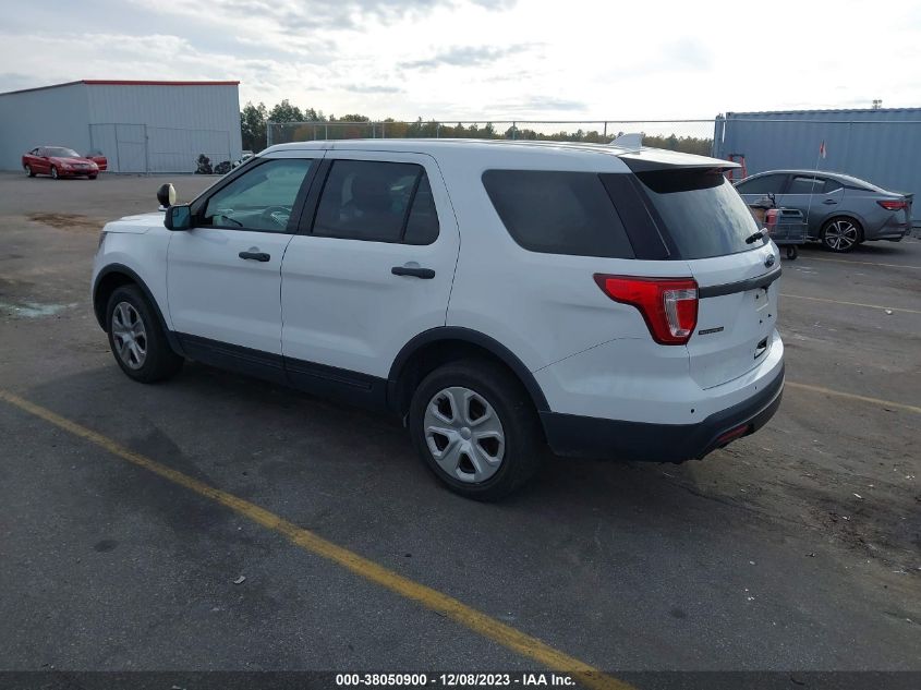 2017 FORD UTILITY POLICE INTERCEPTOR 1FM5K8AR0HGD93346