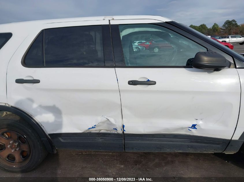 2017 FORD UTILITY POLICE INTERCEPTOR 1FM5K8AR0HGD93346