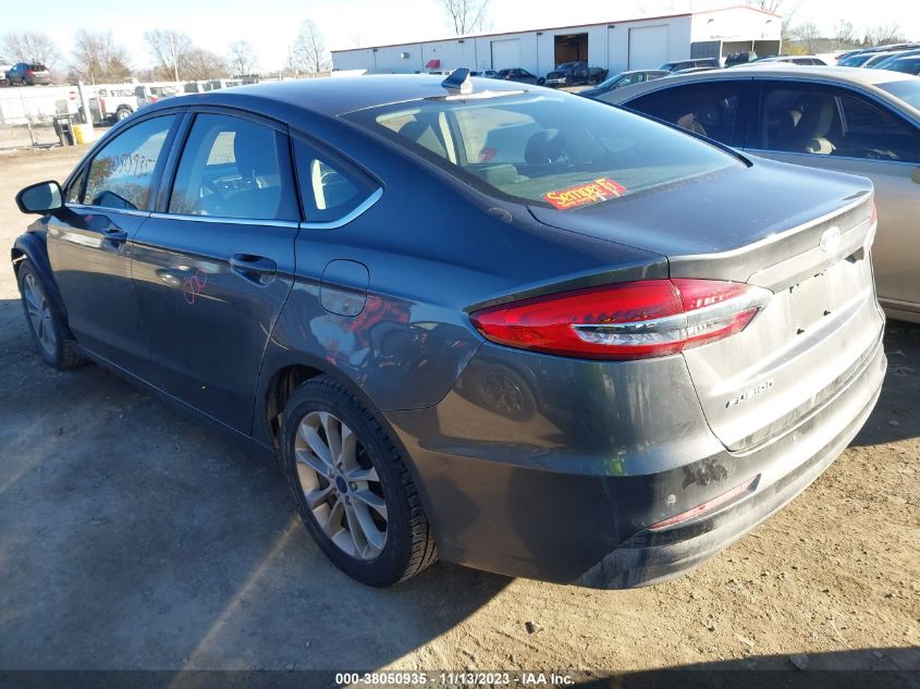 2020 FORD FUSION SE - 3FA6P0H73LR153506