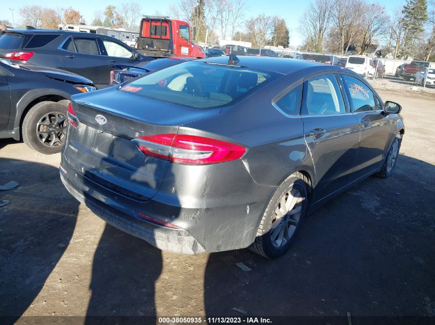 2020 FORD FUSION SE - 3FA6P0H73LR153506