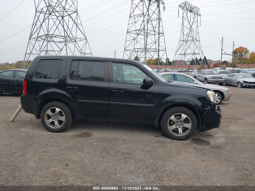2013 HONDA PILOT EXL - 5FNYF4H68DB072394