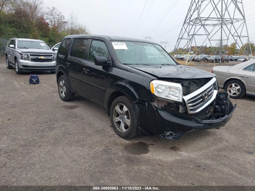 2013 HONDA PILOT EXL - 5FNYF4H68DB072394