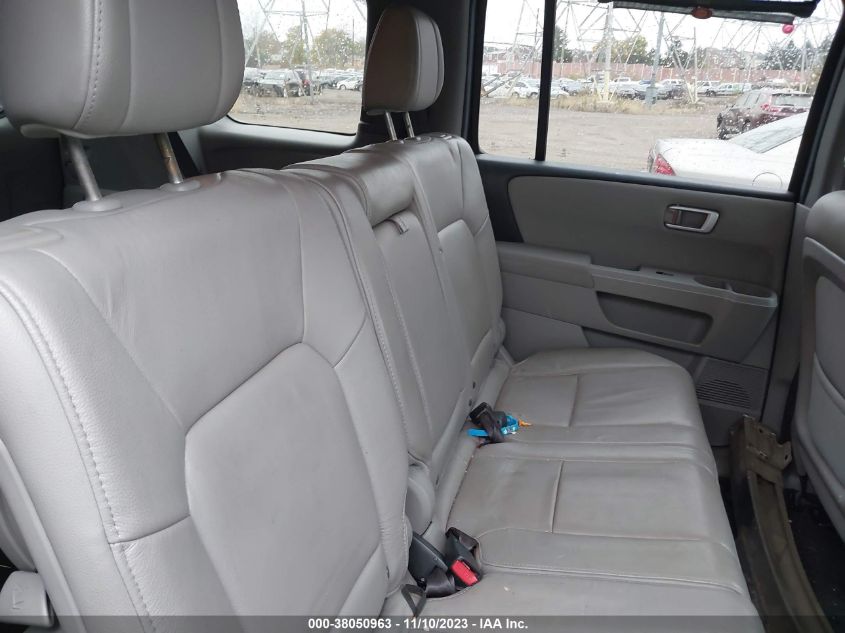 2013 HONDA PILOT EXL - 5FNYF4H68DB072394