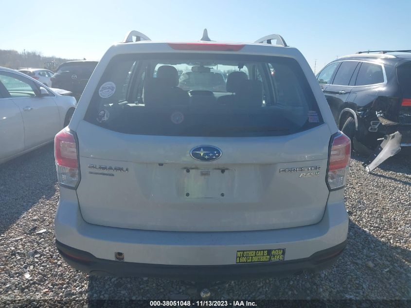 2017 SUBARU FORESTER 2.5I - JF2SJABC8HH493895