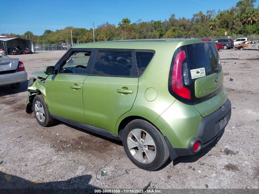 2016 KIA SOUL - KNDJN2A29G7827868