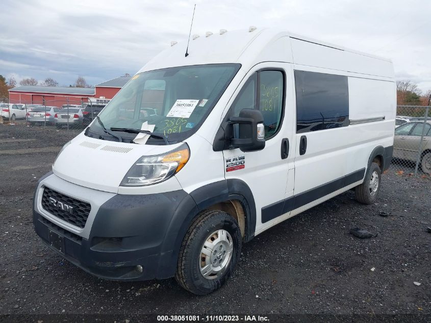 2020 RAM PROMASTER 2500 HIGH ROOF 159" WB 3C6TRVDG2LE118528