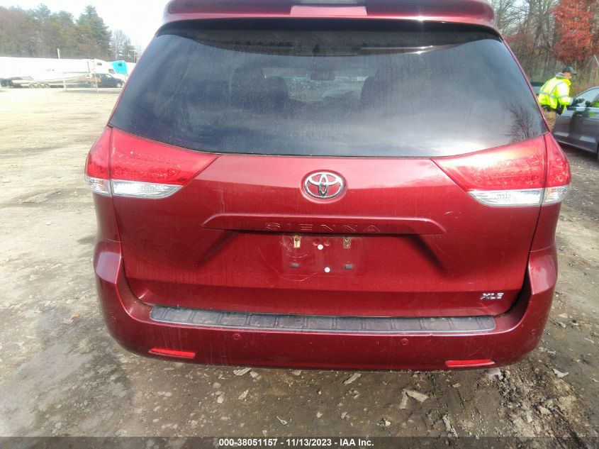 2014 TOYOTA SIENNA XLE V6 8 PASSENGER - 5TDYK3DC3ES493843