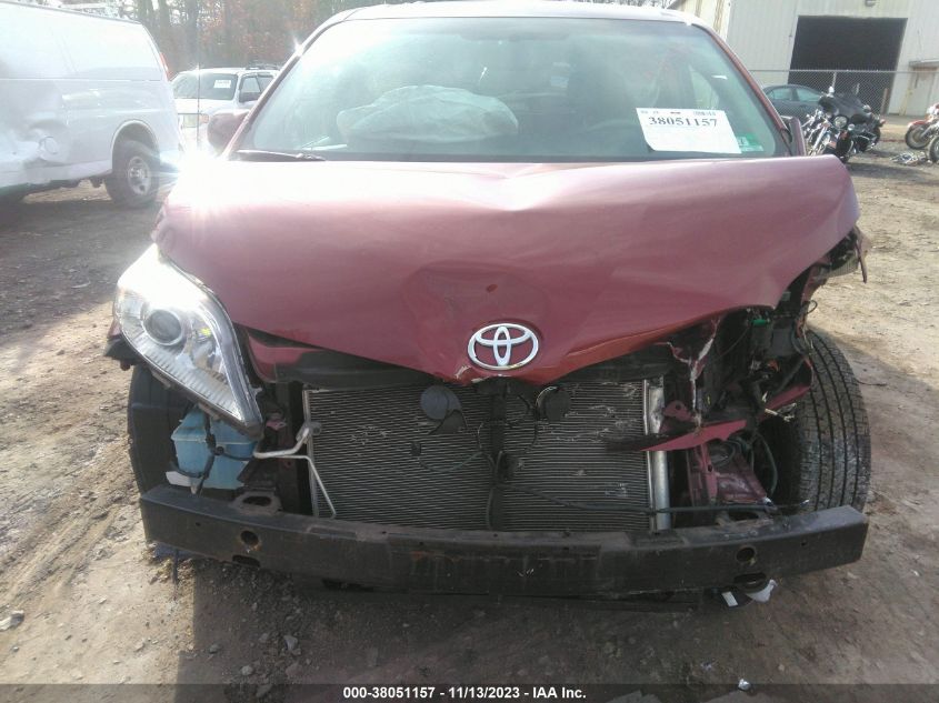 2014 TOYOTA SIENNA XLE V6 8 PASSENGER - 5TDYK3DC3ES493843