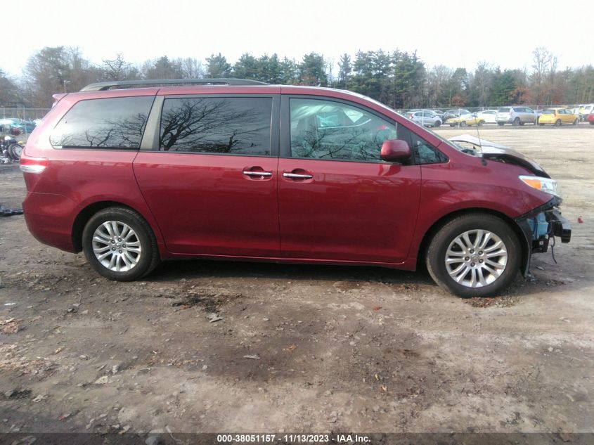 2014 TOYOTA SIENNA XLE V6 8 PASSENGER - 5TDYK3DC3ES493843